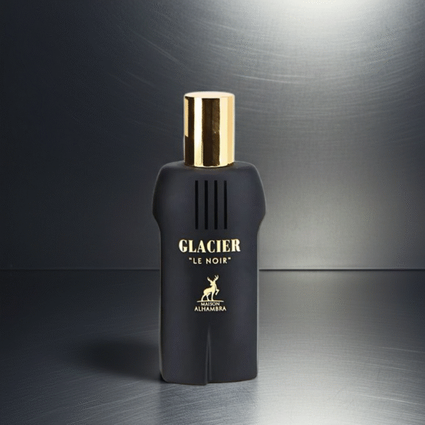 Glacier Le Noir perfume bottle