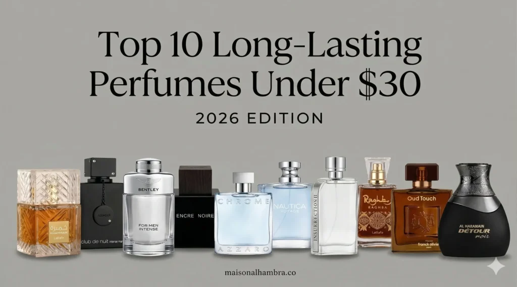 Top 10 Long-Lasting Perfumes Under $30 (2026 Edition) 3 Long-Lasting Perfumes Under $30