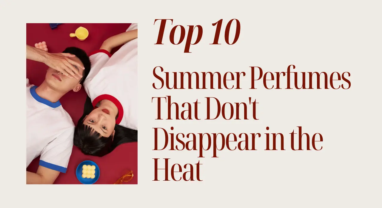 Summer perfume editorial banner from Maison Alhambra site